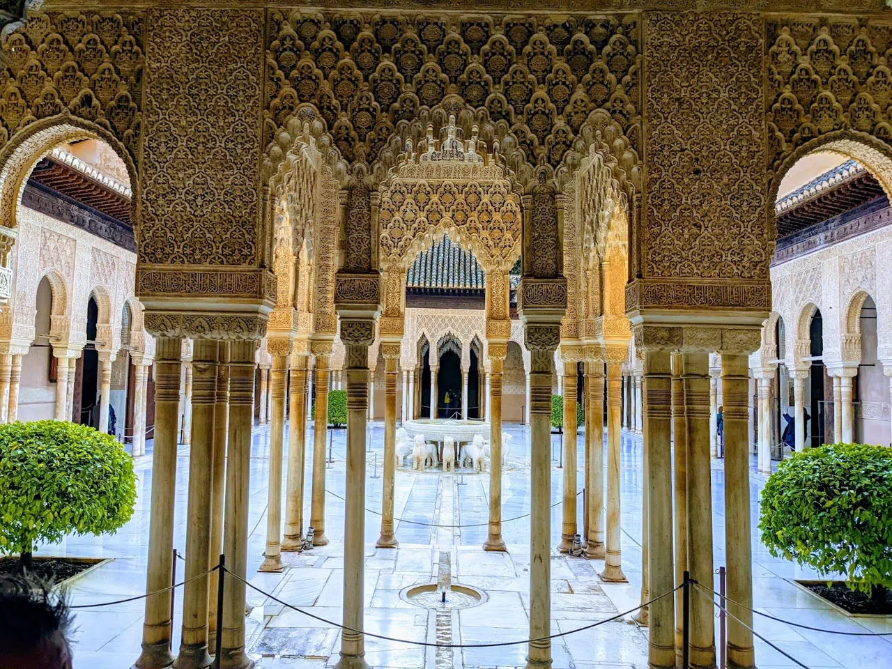 Walking the Nasrid Palaces in a Granada September