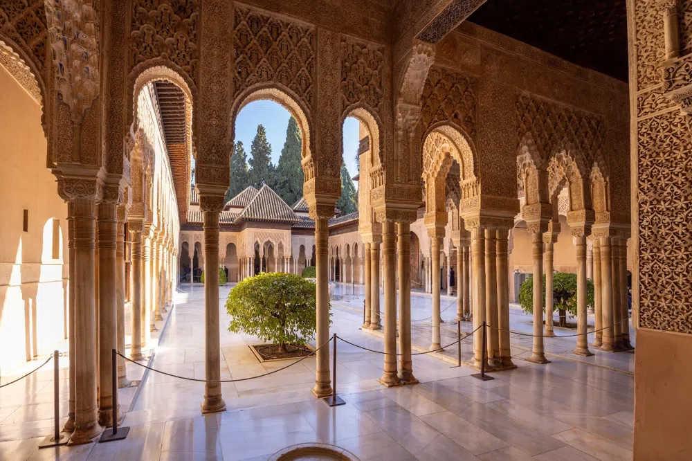 The Alhambra at Night: Nasrid Palaces Under the Moon