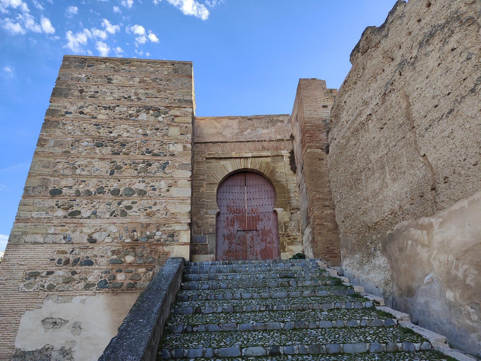 Puerta de Monaita and the Muralla Zirí wall stretch, Granada